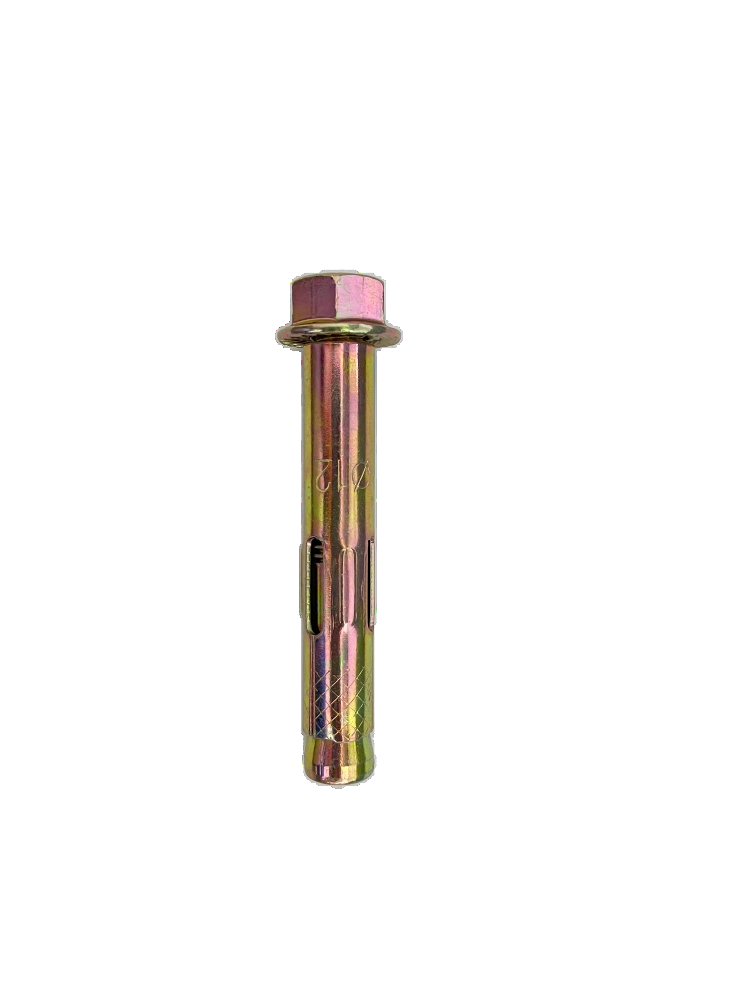 Hex Flange Nut Sleeve Anchor /Yellow Zinc 